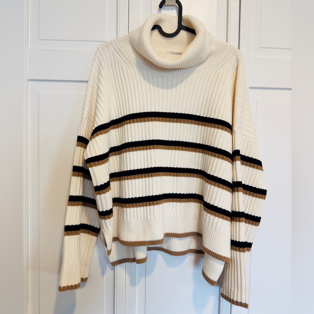 Petite Studio oversized turtleneck sweater